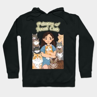 Princess of Feral Cats Hoodie